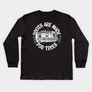 Roots Are Made For Trees Kids Long Sleeve T-Shirt